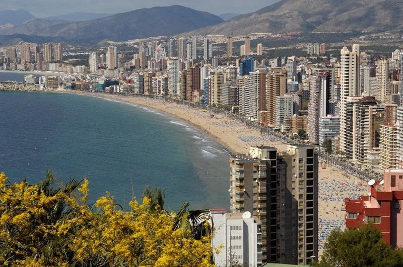 Levante Complex Apartamentos Benidorm Eksteriør bilde